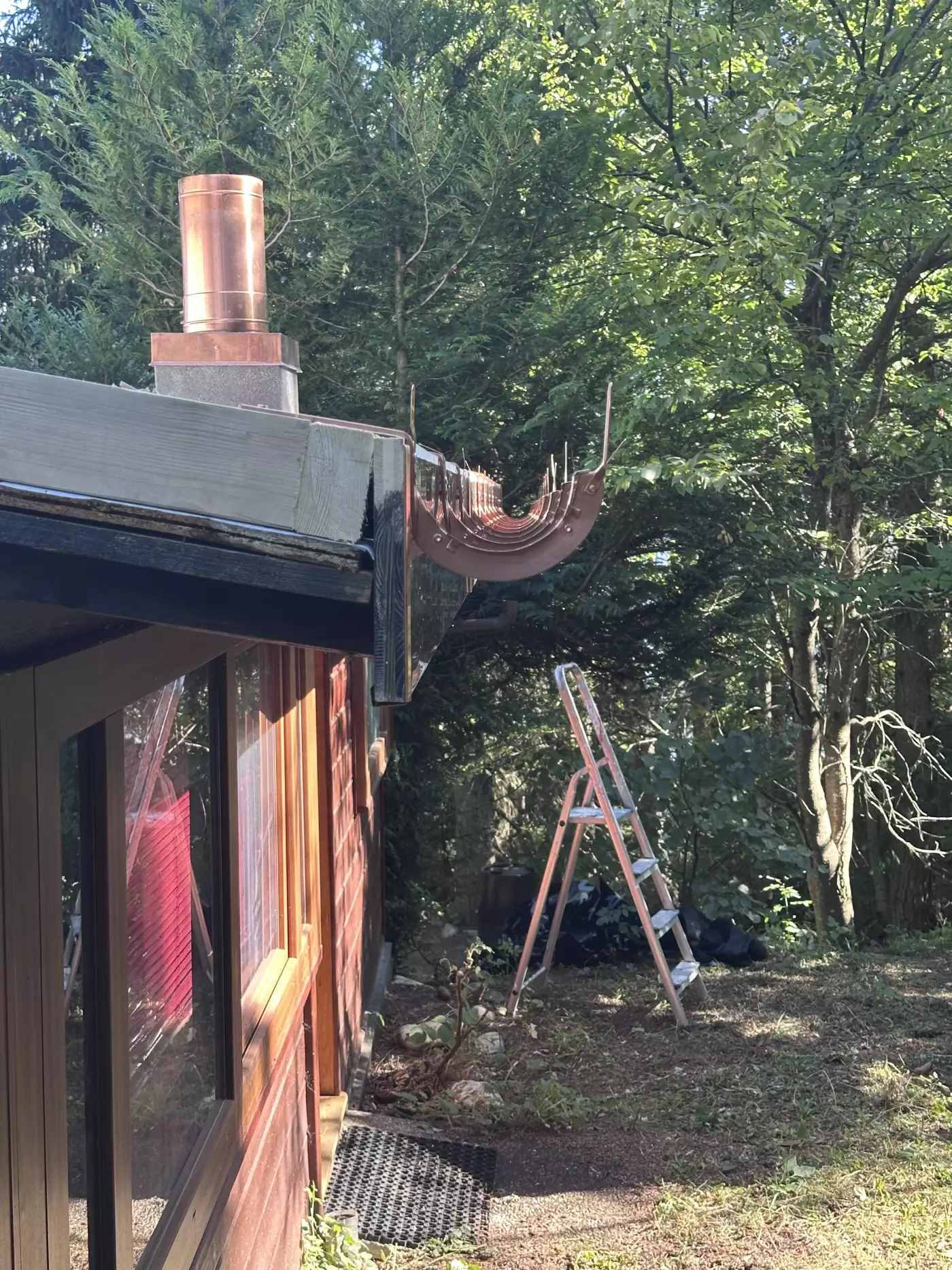 Chantier réalisé par RT Toiture Sàrl en Valais