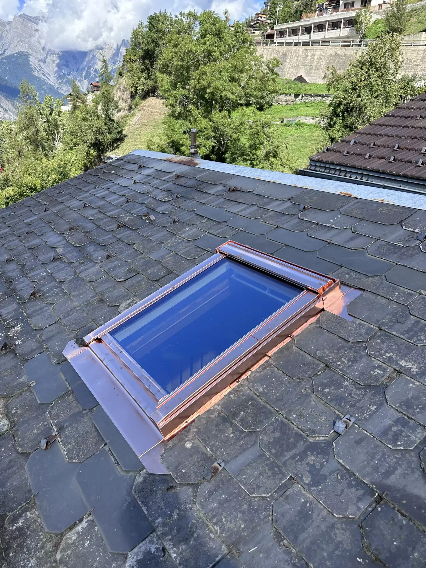 Pose de velux